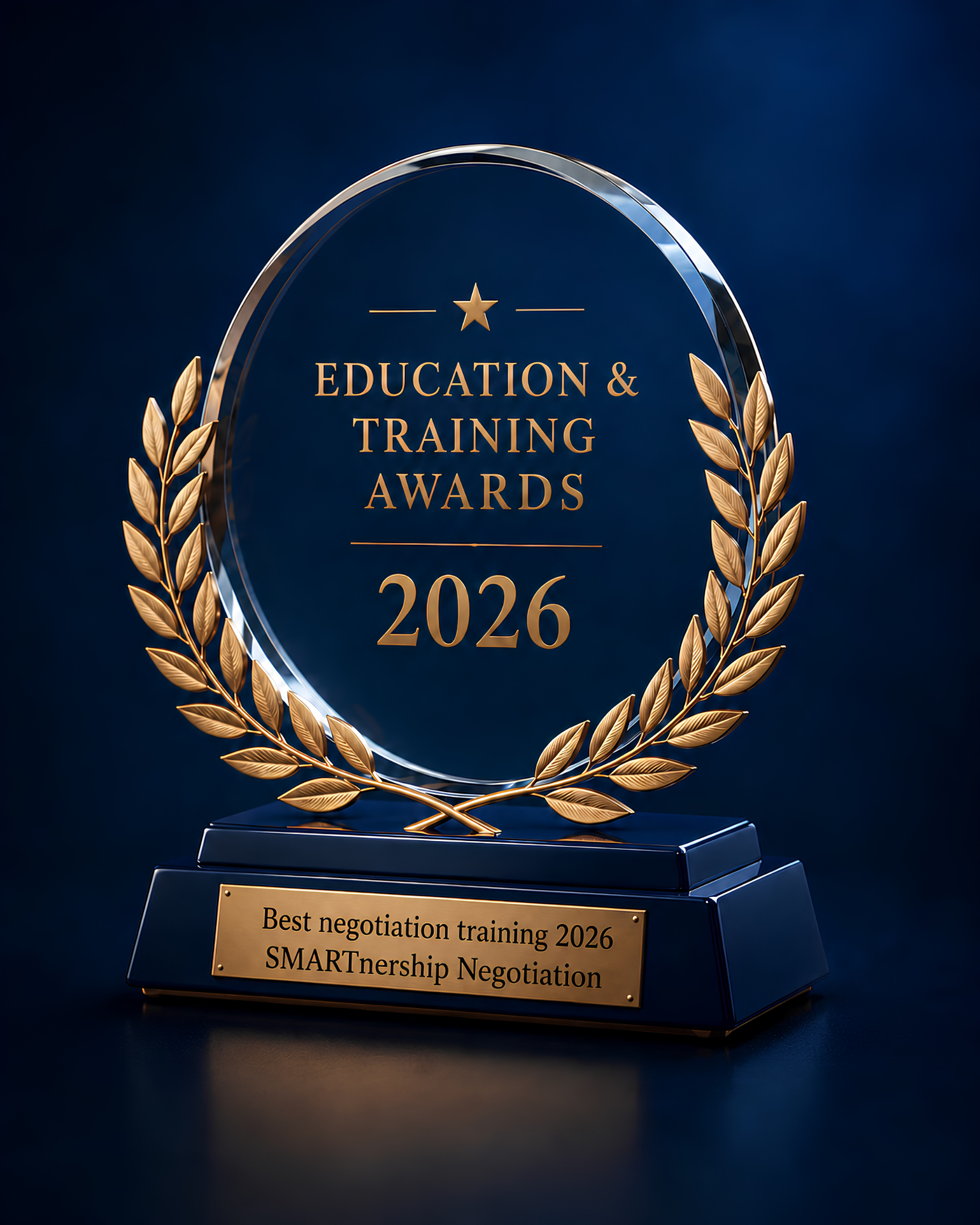 Education & Training Awards 2026 — Best Negotiation Training, SMARTnership Negotiation