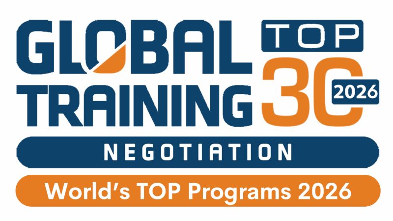 Global Training Top 30 2026 — Negotiation, World's Top Programs