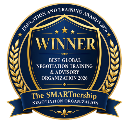 Education and Training Awards 2026 Winner — Best Global Negotiation Training & Advisory Organization 2026